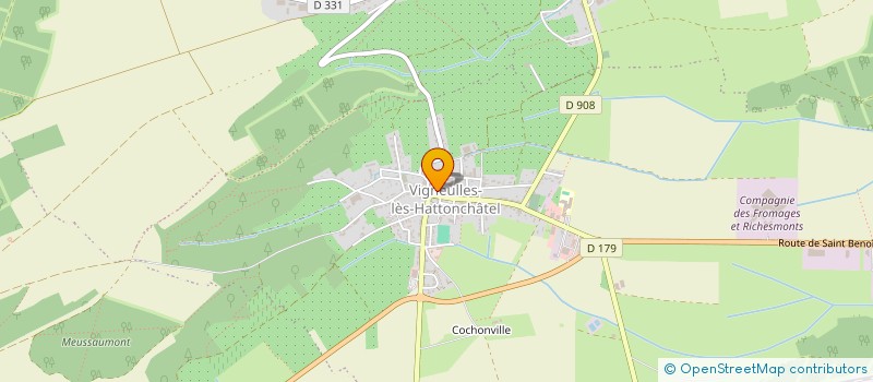 localisation de l'entreprise MONSIEUR ALAIN BERGOT à VIGNEULLES-LES-HATTONCHATEL