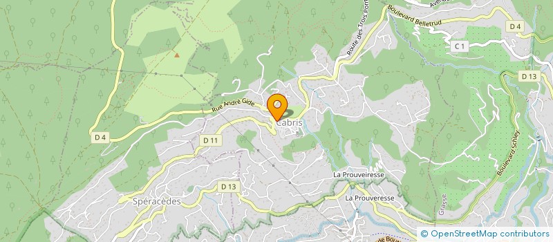 localisation de l'entreprise MONSIEUR ALAIN BERNARD  CABRIS