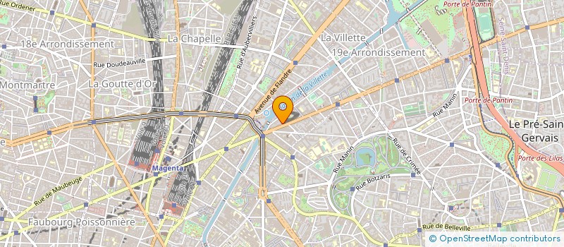 localisation de l'entreprise MONSIEUR ALAIN BERNARD  PARIS