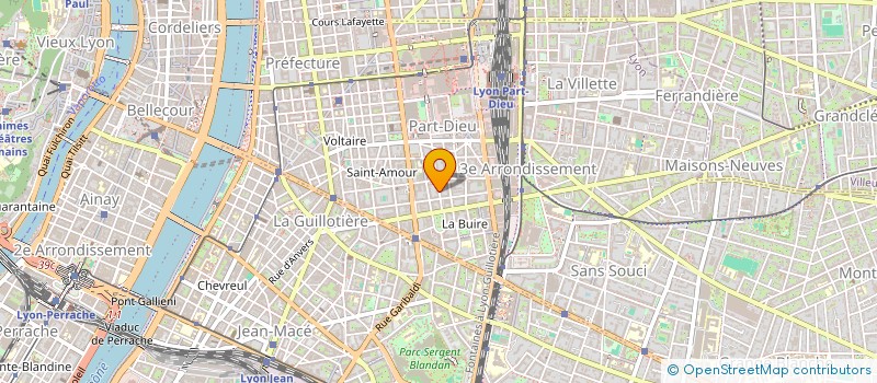 localisation de l'entreprise MONSIEUR ALAIN BERNARD  LYON