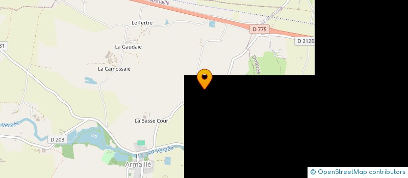 localisation de l'entreprise MONSIEUR ALAIN BERNIER  CARBAY