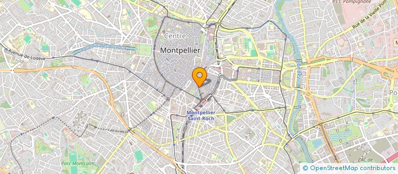localisation de l'entreprise MONSIEUR ALAIN BERNIER à MONTPELLIER