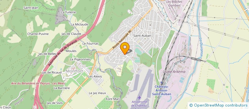 localisation de l'entreprise MONSIEUR ALAIN BERROTH à CHATEAU-ARNOUX-SAINT-AUBAN