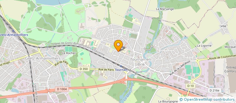 localisation de l'entreprise MONSIEUR ALAIN BERSON  TOURNAN-EN-BRIE