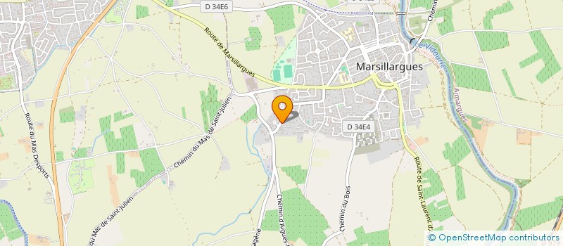 localisation de l'entreprise MONSIEUR ALAIN BERTHELEMOT  MARSILLARGUES