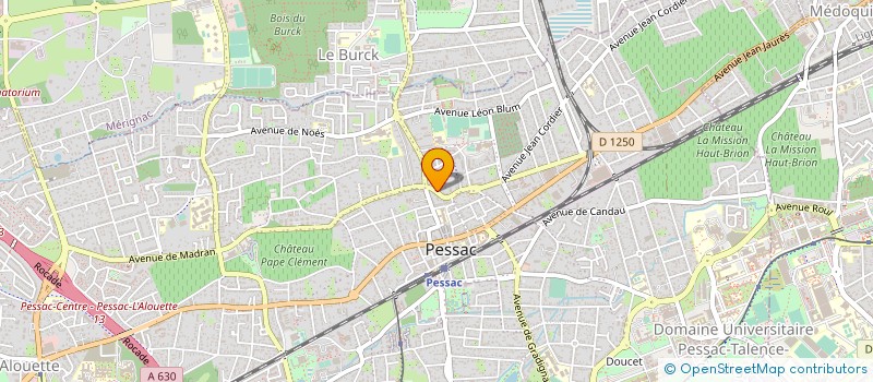 localisation de l'entreprise MONSIEUR ALAIN BERTHET  DECINES-CHARPIEU