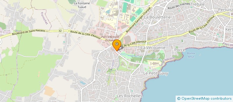 localisation de l'entreprise MONSIEUR ALAIN BERTHIER à SAINT-NAZAIRE