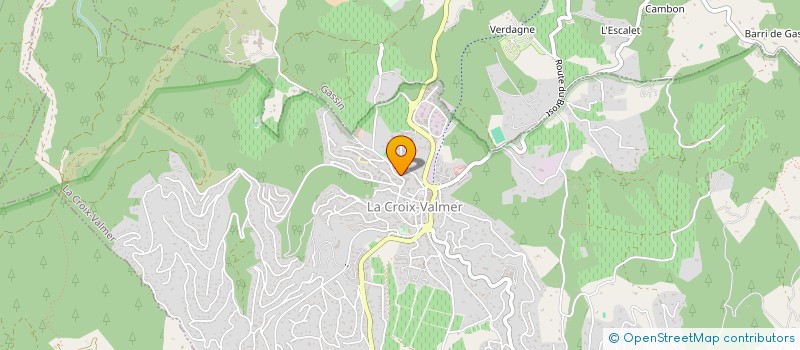 localisation de l'entreprise MONSIEUR ALAIN BERTOLOTTO à LA CROIX-VALMER