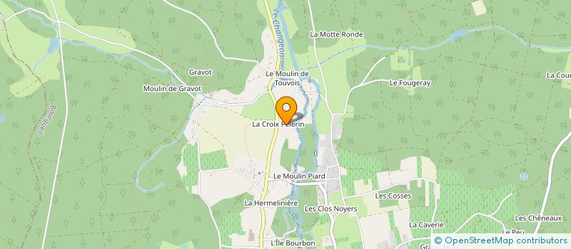 localisation de l'entreprise MONSIEUR ALAIN BERTRAND  BOURGUEIL