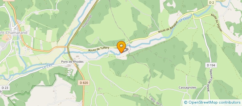 localisation de l'entreprise MONSIEUR ALAIN BERUS  FRAYSSINET