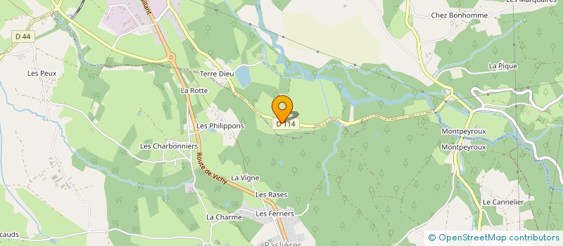 localisation de l'entreprise MONSIEUR ALAIN BES  PASLIERES