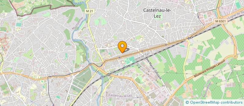 localisation de l'entreprise MONSIEUR ALAIN BESSET à CASTELNAU-LE-LEZ