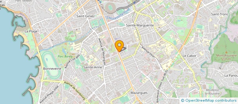 localisation de l'entreprise MONSIEUR ALAIN BIBAS à MARSEILLE