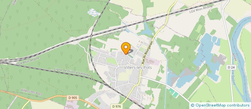 localisation de l'entreprise MONSIEUR ALAIN BIENMILLER  VILLERS-LES-POTS