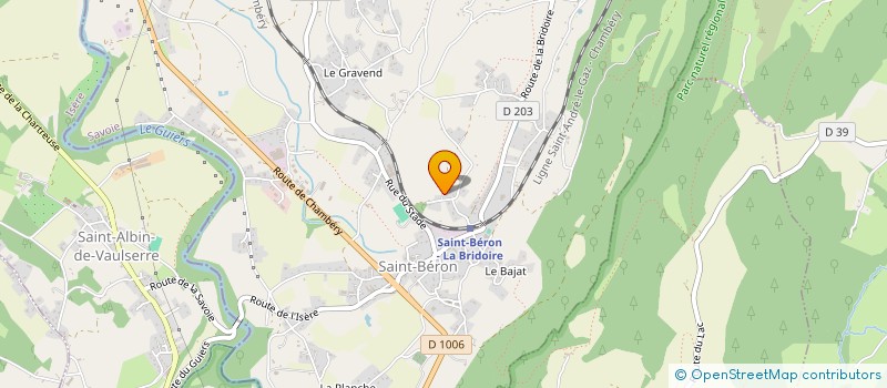 localisation de l'entreprise MONSIEUR ALAIN BILLARD à SAINT-BERON