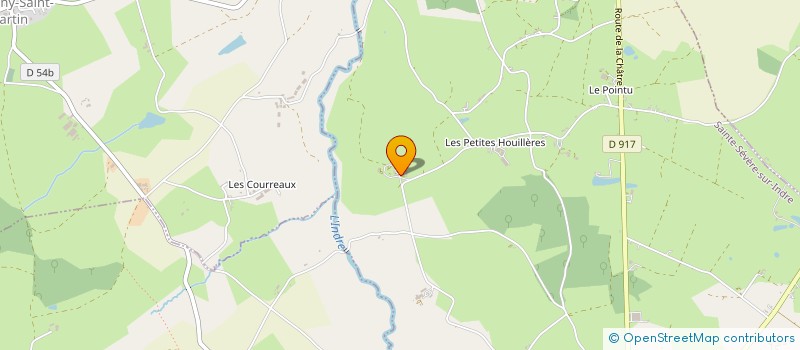 localisation de l'entreprise MONSIEUR ALAIN BILLONNET à SAINTE-SEVERE-SUR-INDRE