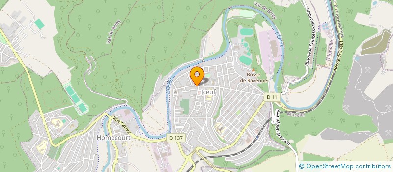 localisation de l'entreprise MONSIEUR ALAIN BINZ  JUF