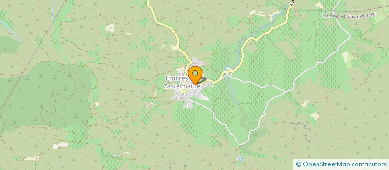 localisation de l'entreprise MONSIEUR ALAIN BISSIERE  EMBRES-ET-CASTELMAURE