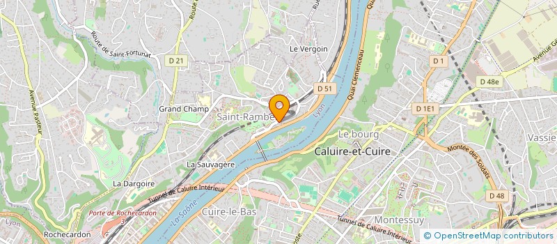 localisation de l'entreprise MONSIEUR ALAIN BLAIX  LYON