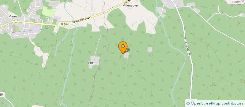 localisation de l'entreprise MONSIEUR ALAIN BLANCHERY  SAINT PAUL EN BORN