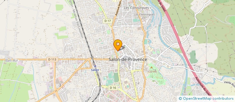 localisation de l'entreprise MONSIEUR ALAIN BLANCHET  SALON-DE-PROVENCE