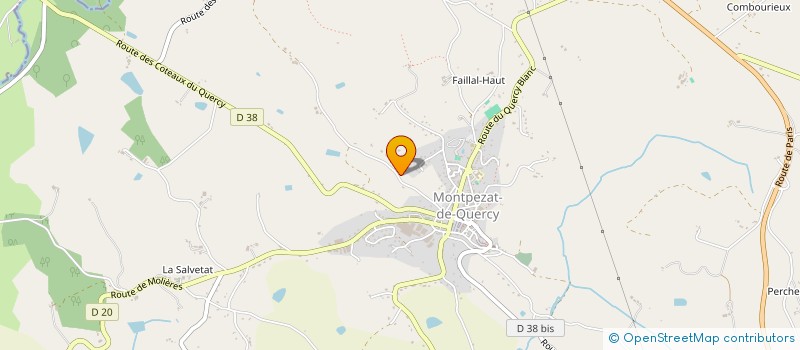 localisation de l'entreprise MONSIEUR ALAIN BLANCO  CASTELNAU-MONTRATIER