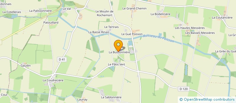 localisation de l'entreprise MONSIEUR ALAIN BLANDIN à GRAND-AUVERNE