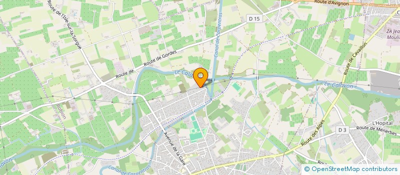 localisation de l'entreprise MONSIEUR ALAIN BLANES  ROBION