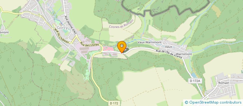 localisation de l'entreprise MONSIEUR ALAIN BLAZEJ  GORCY