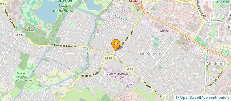 localisation de l'entreprise MONSIEUR ALAIN BLAZY à TOULOUSE