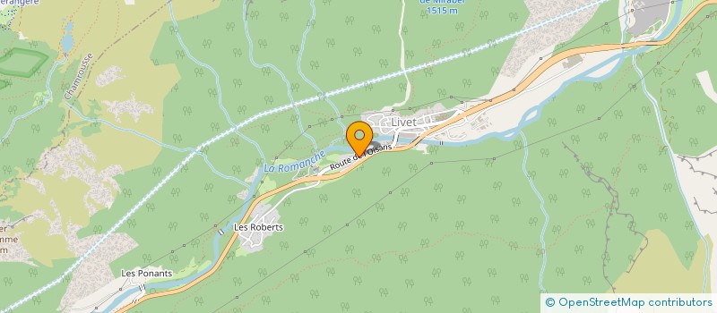 localisation de l'entreprise MONSIEUR ALAIN BLETON  LIVET-ET-GAVET