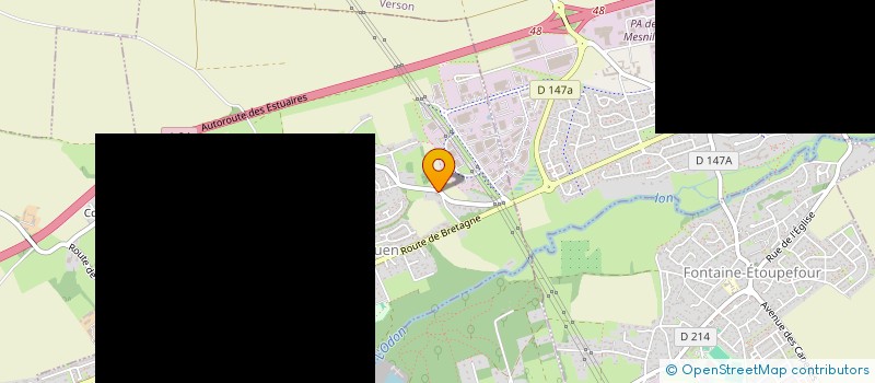 localisation de l'entreprise MONSIEUR ALAIN BLOQUEL  MOUEN