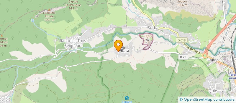 localisation de l'entreprise MONSIEUR ALAIN BLOUINEAU à TARASCON-SUR-ARIEGE