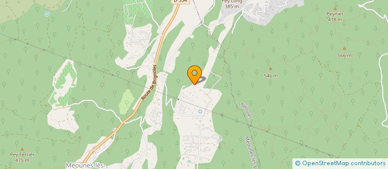 localisation de l'entreprise MONSIEUR ALAIN BOBAN  MEOUNES-LES-MONTRIEUX