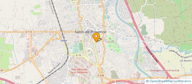 localisation de l'entreprise MONSIEUR ALAIN BOCCARD  SALON-DE-PROVENCE