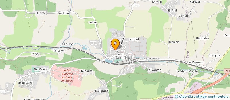 localisation de l'entreprise MONSIEUR ALAIN BOCHER  ELVEN