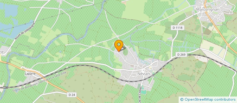 localisation de l'entreprise MONSIEUR ALAIN BOCQUET  NEVIAN