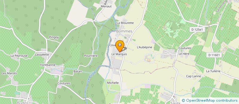 localisation de l'entreprise MONSIEUR ALAIN BOCQUET  BOMMES