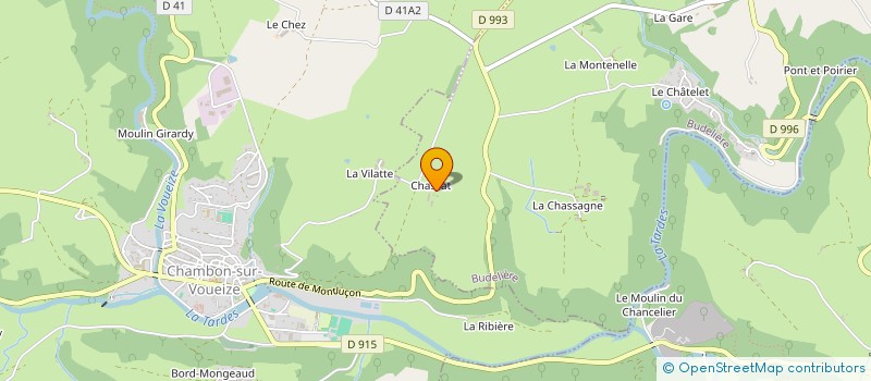 localisation de l'entreprise MONSIEUR ALAIN BODEAU à BUDELIERE