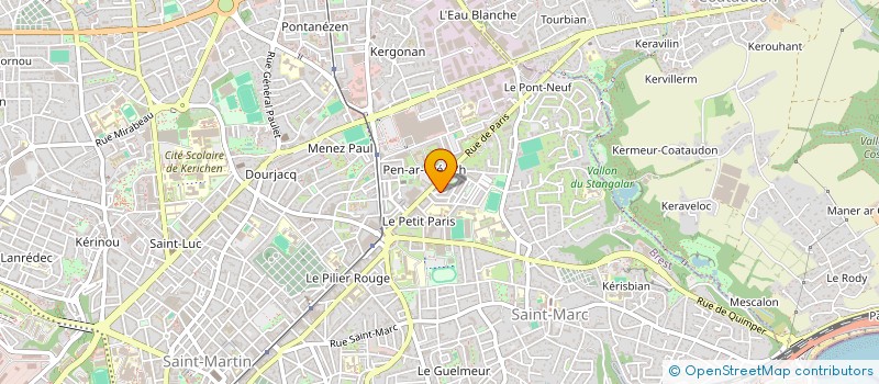 localisation de l'entreprise MONSIEUR ALAIN BOEDEC à BREST