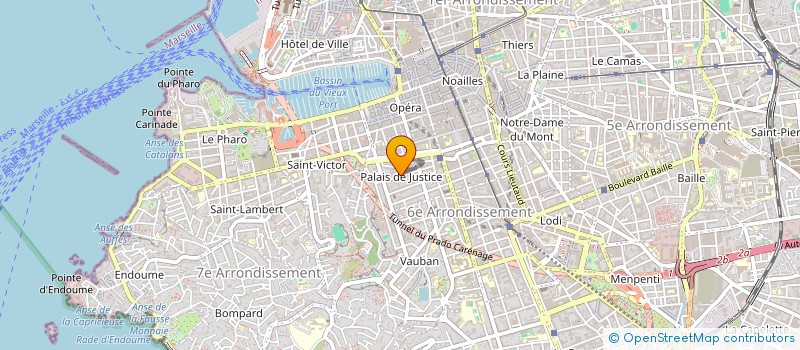 localisation de l'entreprise MONSIEUR ALAIN BOFFARD  MARSEILLE