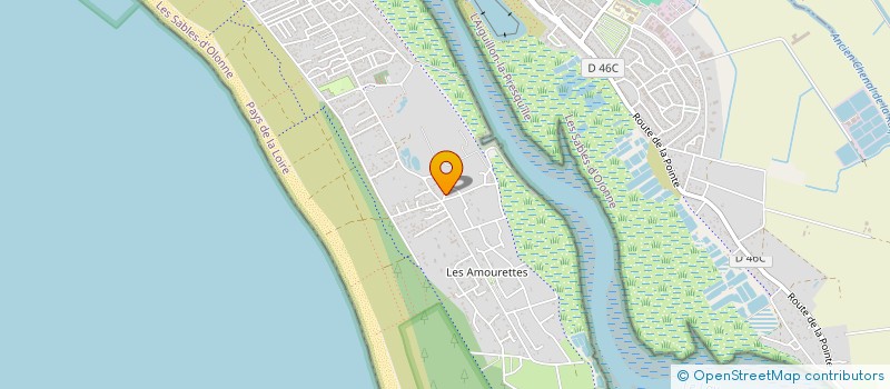 localisation de l'entreprise MONSIEUR ALAIN BOINOT  L'AIGUILLON-LA-PRESQU'ILE