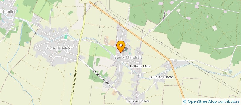 localisation de l'entreprise MONSIEUR ALAIN BOISNARD à SAULX-MARCHAIS