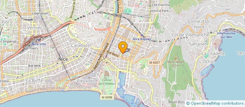 localisation de l'entreprise MONSIEUR ALAIN BOLARD à NICE