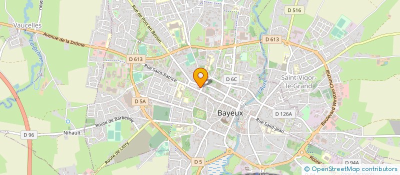 localisation de l'entreprise MONSIEUR ALAIN BONAFONS à BAYEUX