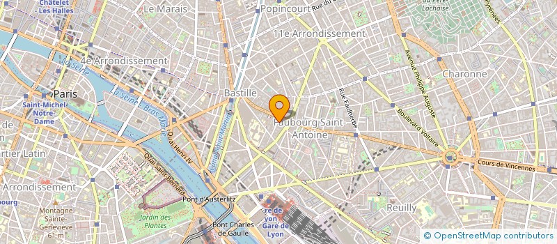 localisation de l'entreprise MONSIEUR ALAIN BONCAY à PARIS