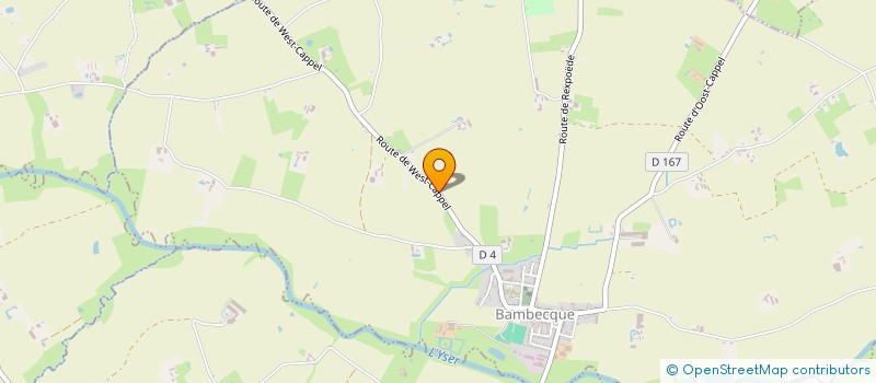 localisation de l'entreprise MONSIEUR ALAIN BONDUAEUX  BAMBECQUE