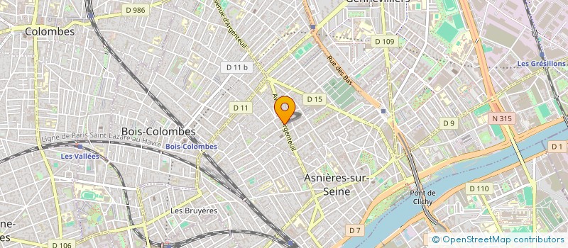localisation de l'entreprise MONSIEUR ALAIN BONIFACE à ASNIERES-SUR-SEINE