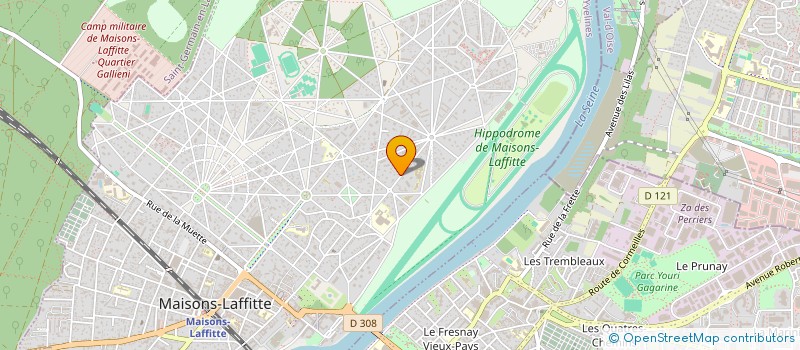 localisation de l'entreprise MONSIEUR ALAIN BONIN à MAISONS-LAFFITTE