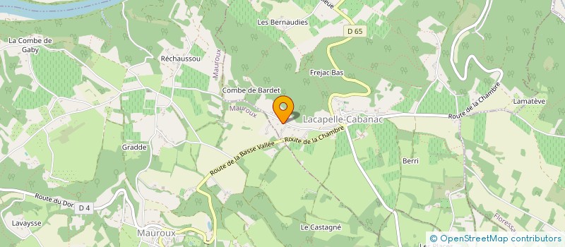 localisation de l'entreprise MONSIEUR ALAIN BONIS à TOUZAC